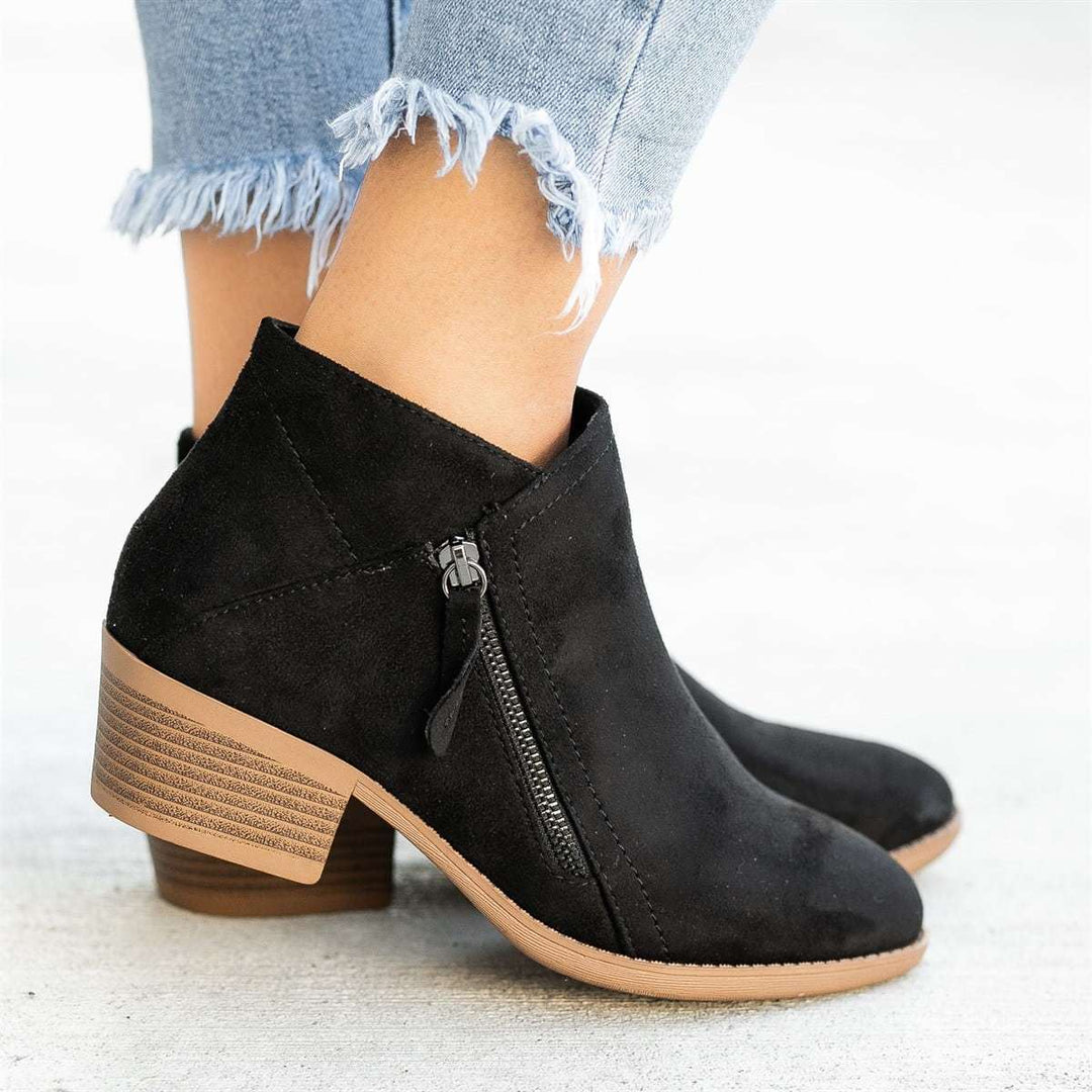 Ivy - Elegante Orthopädische Knöchelstiefel Für Frauen Mit Reißverschluss, Ideal Für Jeden Anlass 4