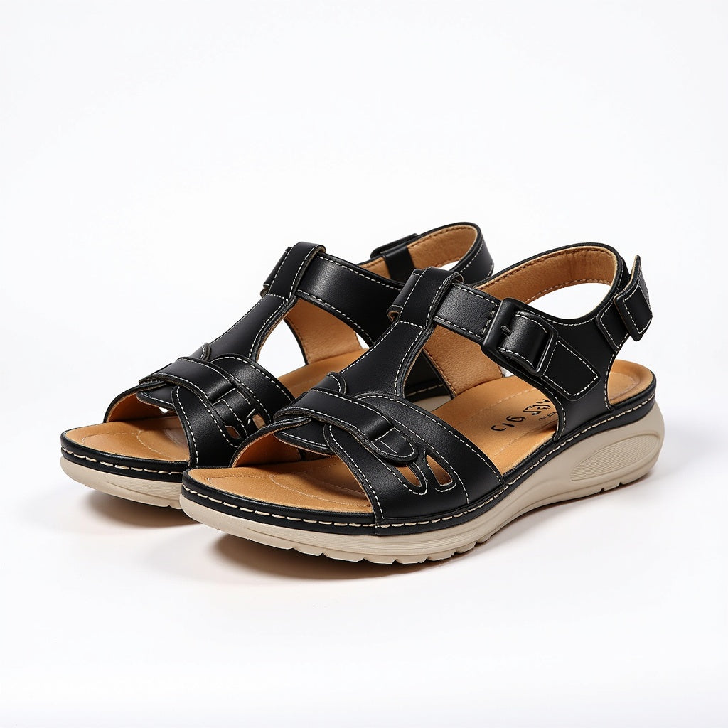 Orion Orthopädische Wandersandalen Damen | Bequeme All-Saison Sandalen für Wanderungen und Freizeit-2