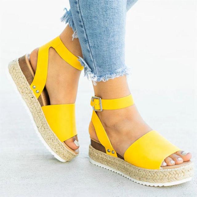 Milano Plattform Sandalen Für Frauen – Trendiges All-Saison-Design Aus Kunstleder-5