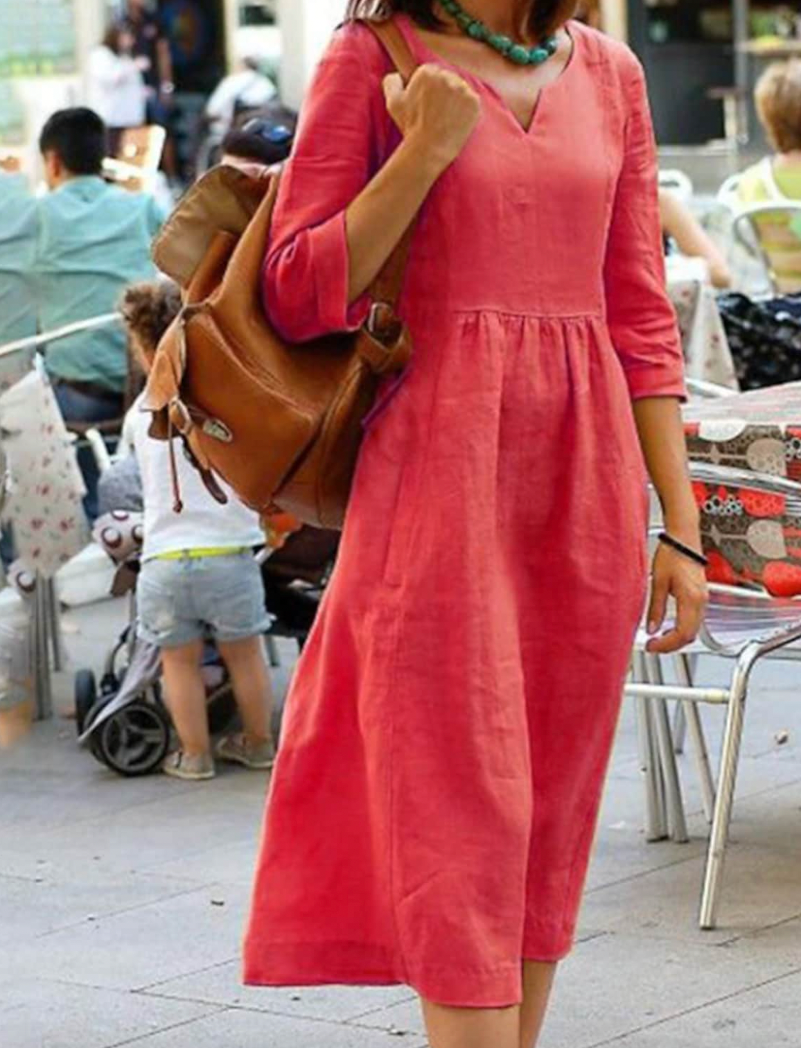 YMA - Super stylisches Kleid für den Frühling