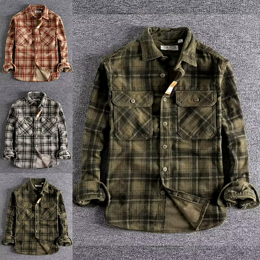 Kiesel - Kariertes Hemd aus Flanell