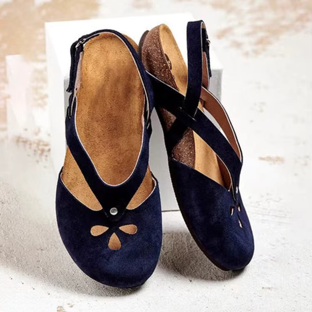 ALTHEA – Retro-sandalen mit charme komfort für den sommer