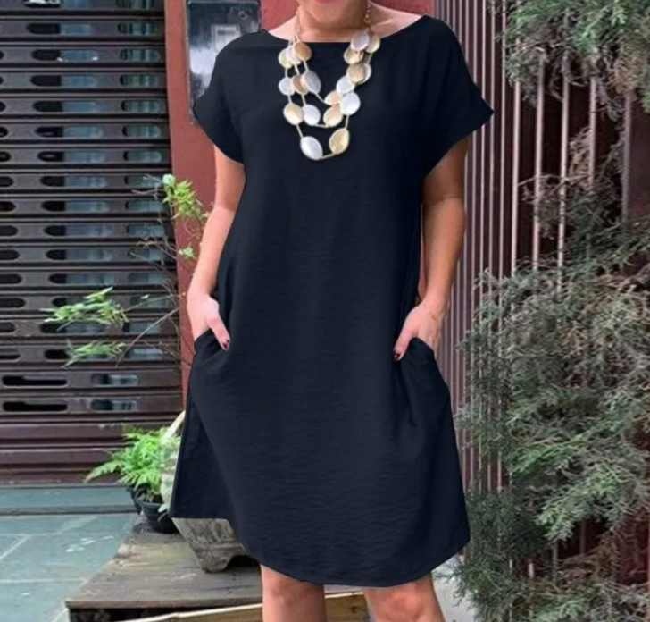 Selya – das basic-sommerkleid für entspannte eleganz