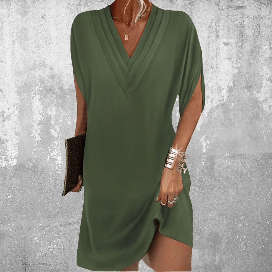 Elegantes Kleid für Damen mit fließender Passform - Anoukis