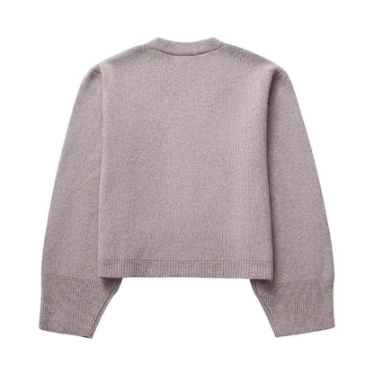 Ecaeris - Klassisch & bequemStrickjacke für Damen mit Knöpfen