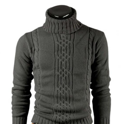 Bertrand – Warmer Strickpullover mit Rollkragen