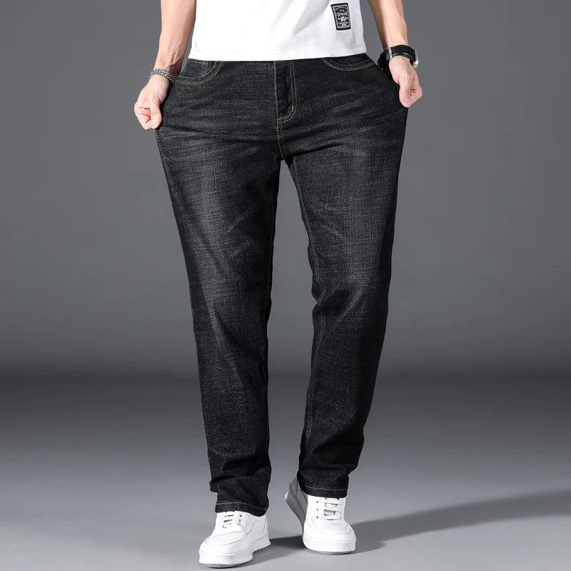 Ryan's Lässige Herren Jeans - Klassische Denim-Jeans Mit Abgenutztem Finish, Entspannte Passform, Ideal Für Jeden Tag-3