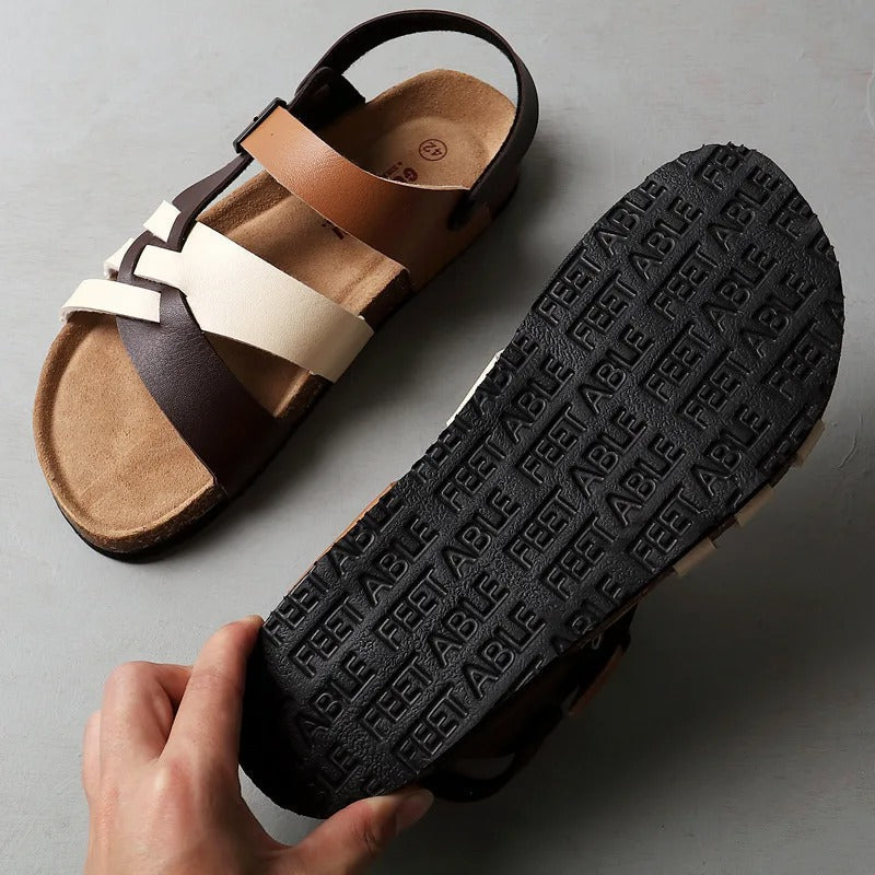 Callie | Elegante Multi-Strap-Sandalen Damen - Bequeme Sommerschuhe für Stilvolle Frauen-3