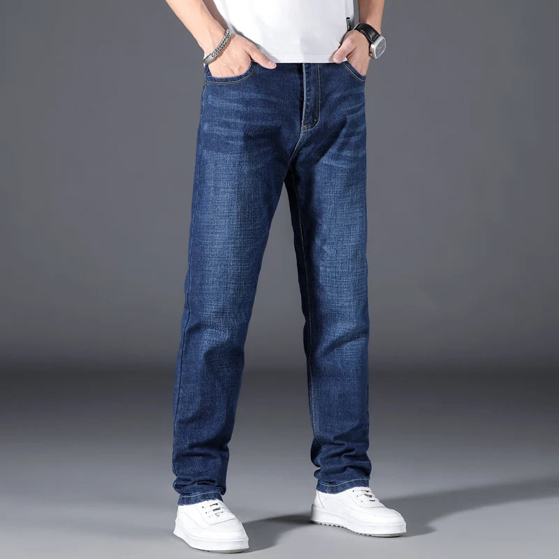 Ryan's Lässige Herren Jeans - Klassische Denim-Jeans Mit Abgenutztem Finish, Entspannte Passform, Ideal Für Jeden Tag-1