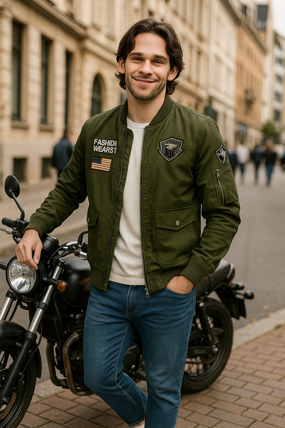 Yvan| Robuste Militärjacke für Herren