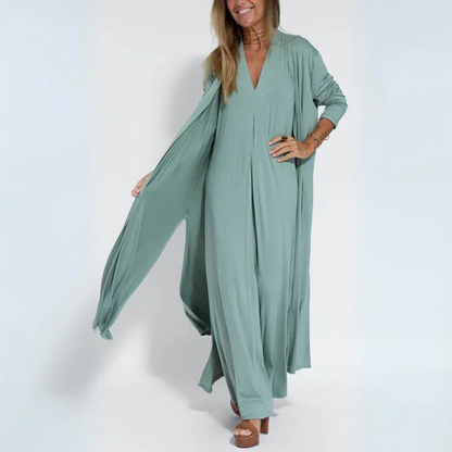 Noa – Minimalistisches Maxikleid für entspannte Sommerabende