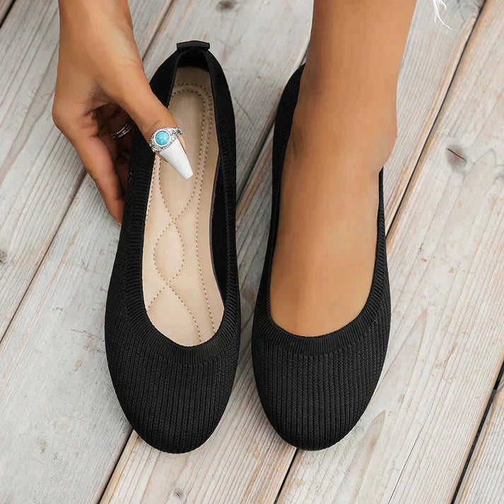 Variant image for Kamila™ Damen Ballerinas – Bequeme Orthopädische Ballerina Schuhe in Schwarz für Stil und Komfort-1