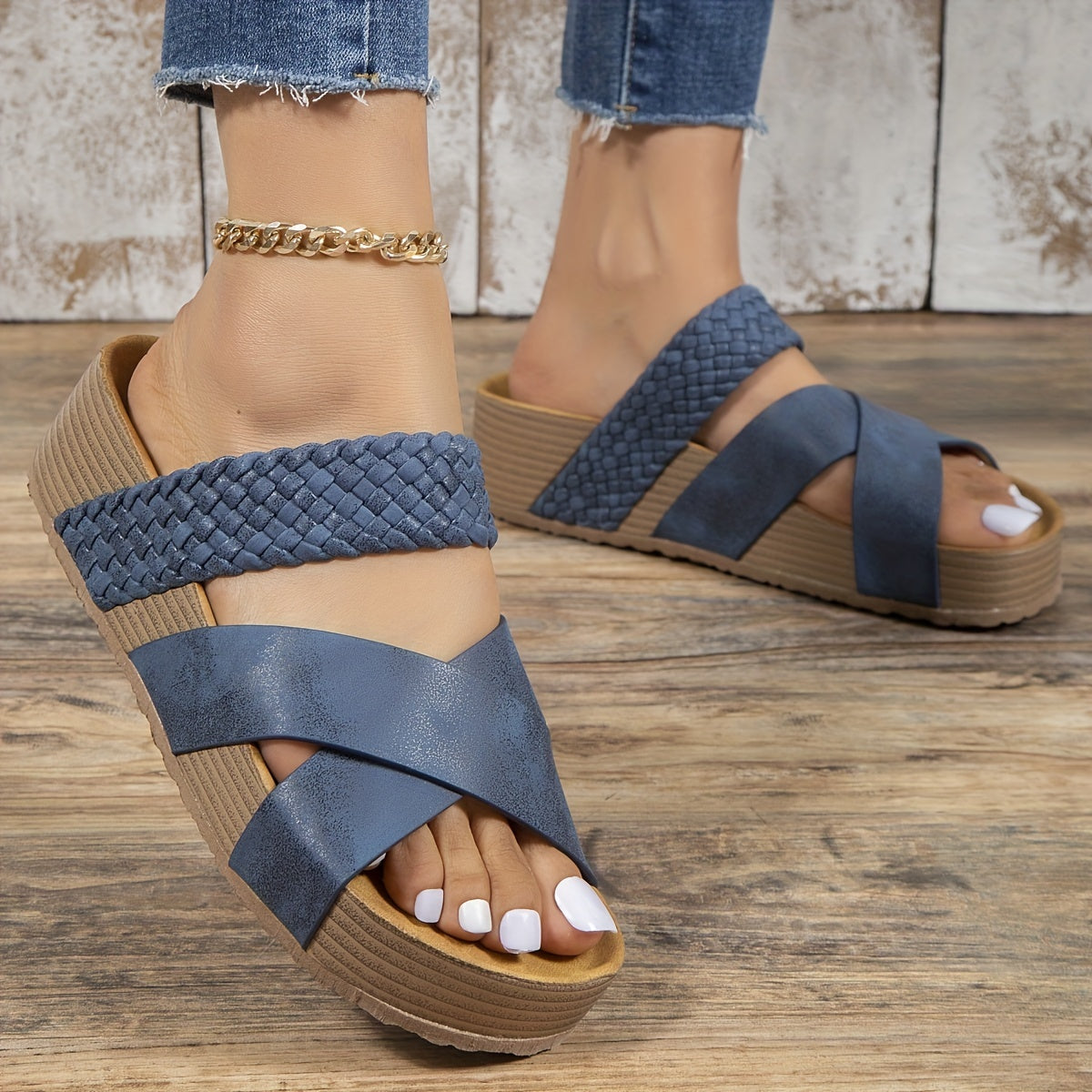 Variant image for Max | Damen Sandalen Aus Hochwertigem Leder - Leichte Sommerschuhe Für Warme Tage-19