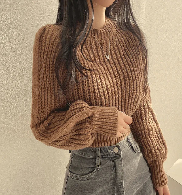 Rose - Ein gestrickter Pullover für Frauen