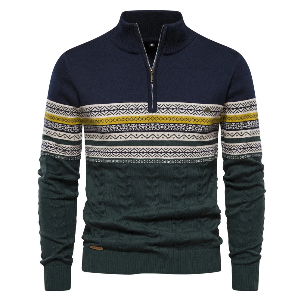 JUDE | Hochwertiger Pullover mit Retro-Kassetten