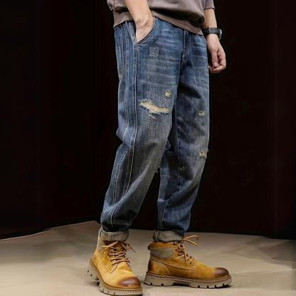 Max | Entspannte Herrenjeans Aus Hochwertigem Denim, Blau, Perfekt Für Freizeitaktivitäten-2