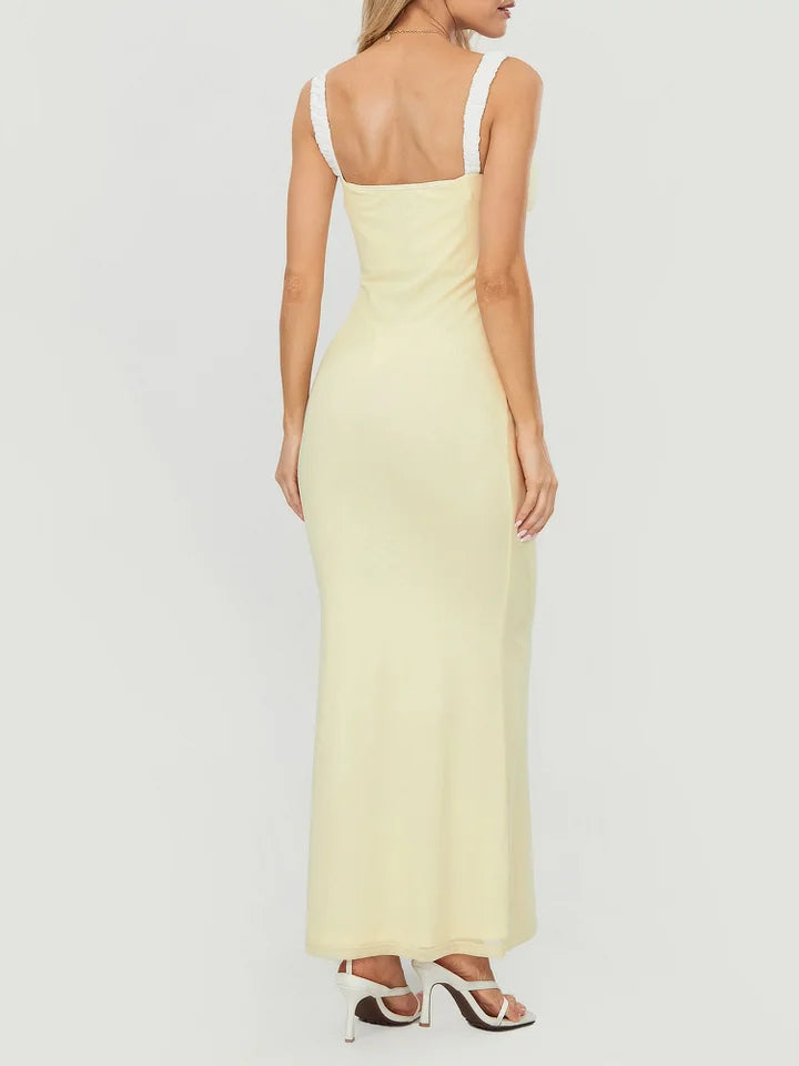 Amahra Damenkleid - Elegantes Sommerkleid für Damen, Atmungsaktiv und Bequem, Perfekte Passform, Vielseitig für Jeden Anlass-6