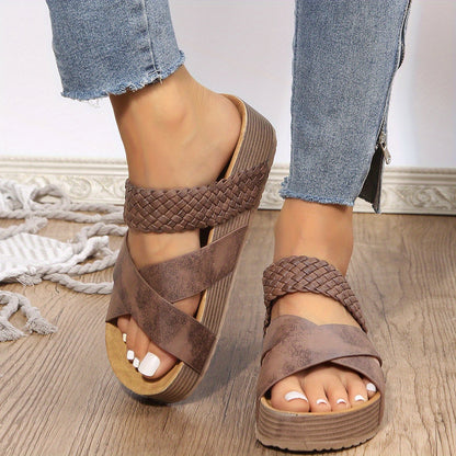 Max | Damen Sandalen Aus Hochwertigem Leder - Leichte Sommerschuhe Für Warme Tage-4