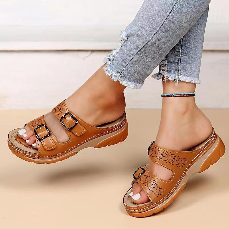 Nicasia - Bequeme Orthopädische Sandalen Damen