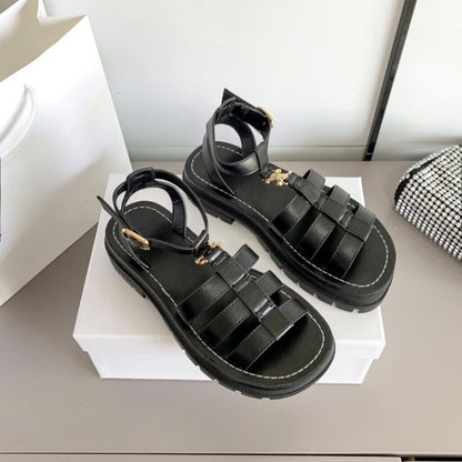 Variant image for Anna | Elegante Damen Sandalen aus Weichem Leder in Metallic Gold – Komfortable Sommerschuhe-8