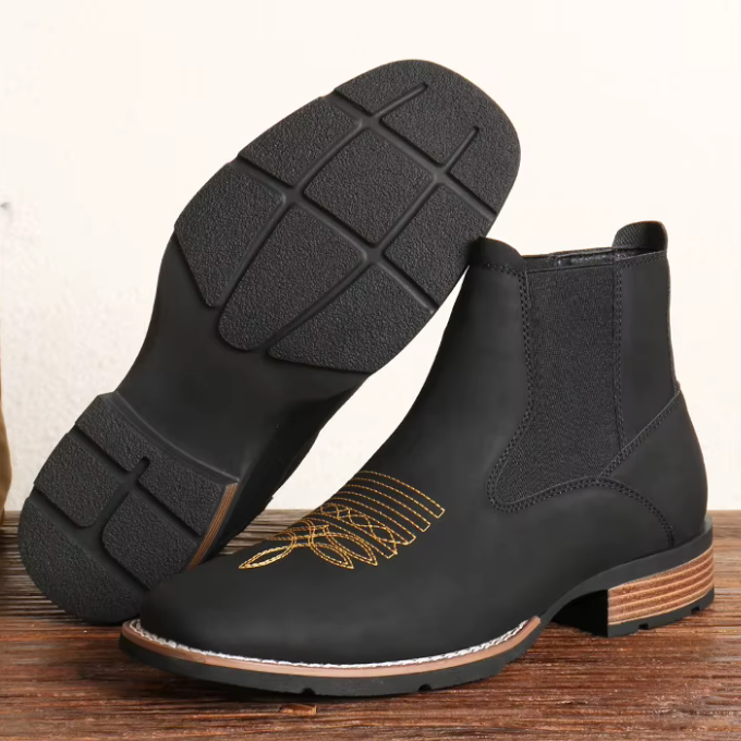 Max - El Paso Stiefel Für Herren Im Cowboy-Stil Mit Eleganter Chelsea-Form-5