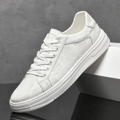 Max Herren Sneaker Belmont – Eleganter Klassischer Schuh Aus 100% Kuhläppchen-Leder, Bequem Für Alltag Und Freizeit-5
