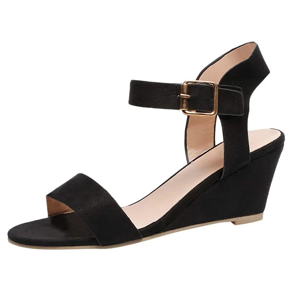 Emma™ Weiße Keilsandalen Damen - Orthopädische Keilsandalen mit Optimaler Unterstützung für Bequeme Sommertage-1