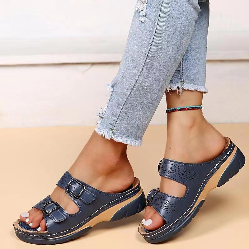 Anna | Bequeme Orthopädische Sandalen Damen – Stilvolle Sommerschuhe für Jeden Tag-6