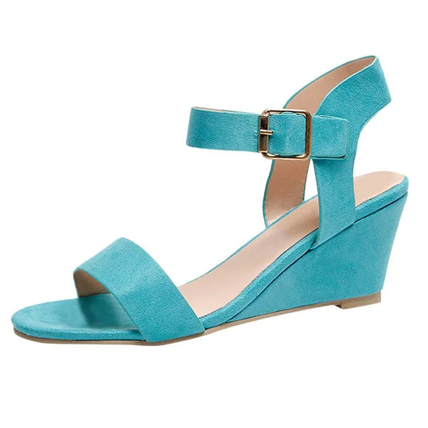 Emma™ Weiße Keilsandalen Damen - Orthopädische Keilsandalen mit Optimaler Unterstützung für Bequeme Sommertage-6