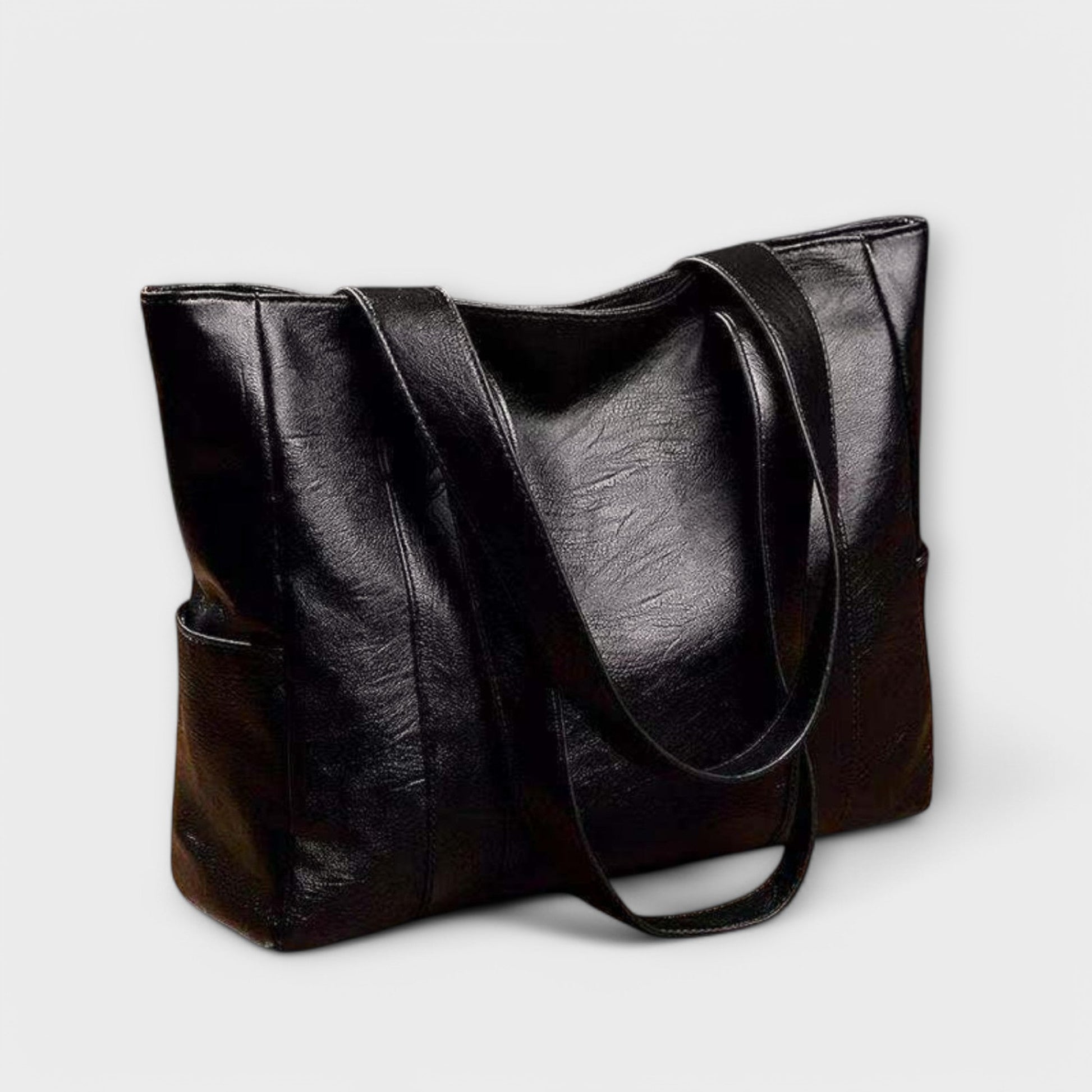 Léora - Vintage Ledertasche Damen aus Hochwertigem Leder – Klassischer Stil für Alltag und Besondere Anlässe-3