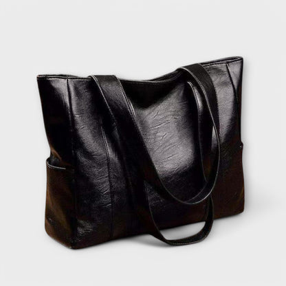Léora - Vintage Ledertasche Damen aus Hochwertigem Leder – Klassischer Stil für Alltag und Besondere Anlässe-3