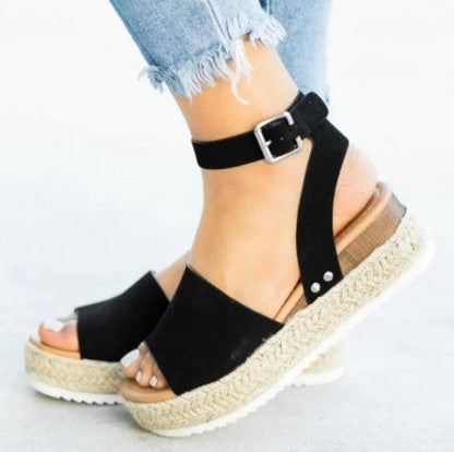 Variant image for Milano Plattform Sandalen Für Frauen – Trendiges All-Saison-Design Aus Kunstleder-10