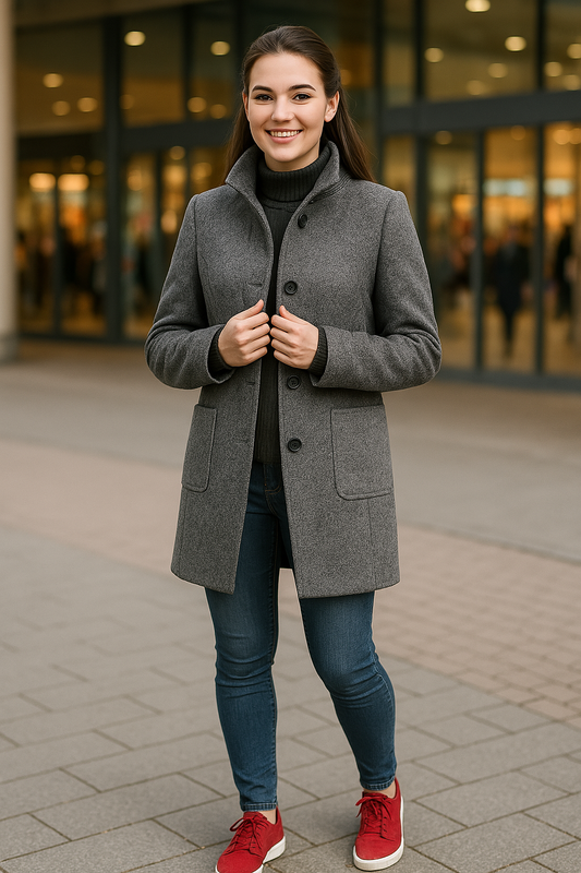 SOPHIA – Der zeitlose Wintermantel für Damen