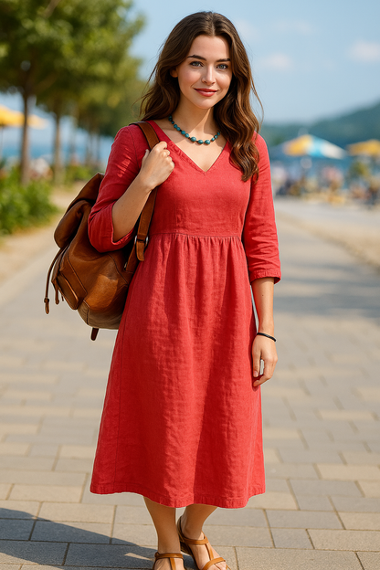 YMA - Super stylisches Kleid für den Frühling