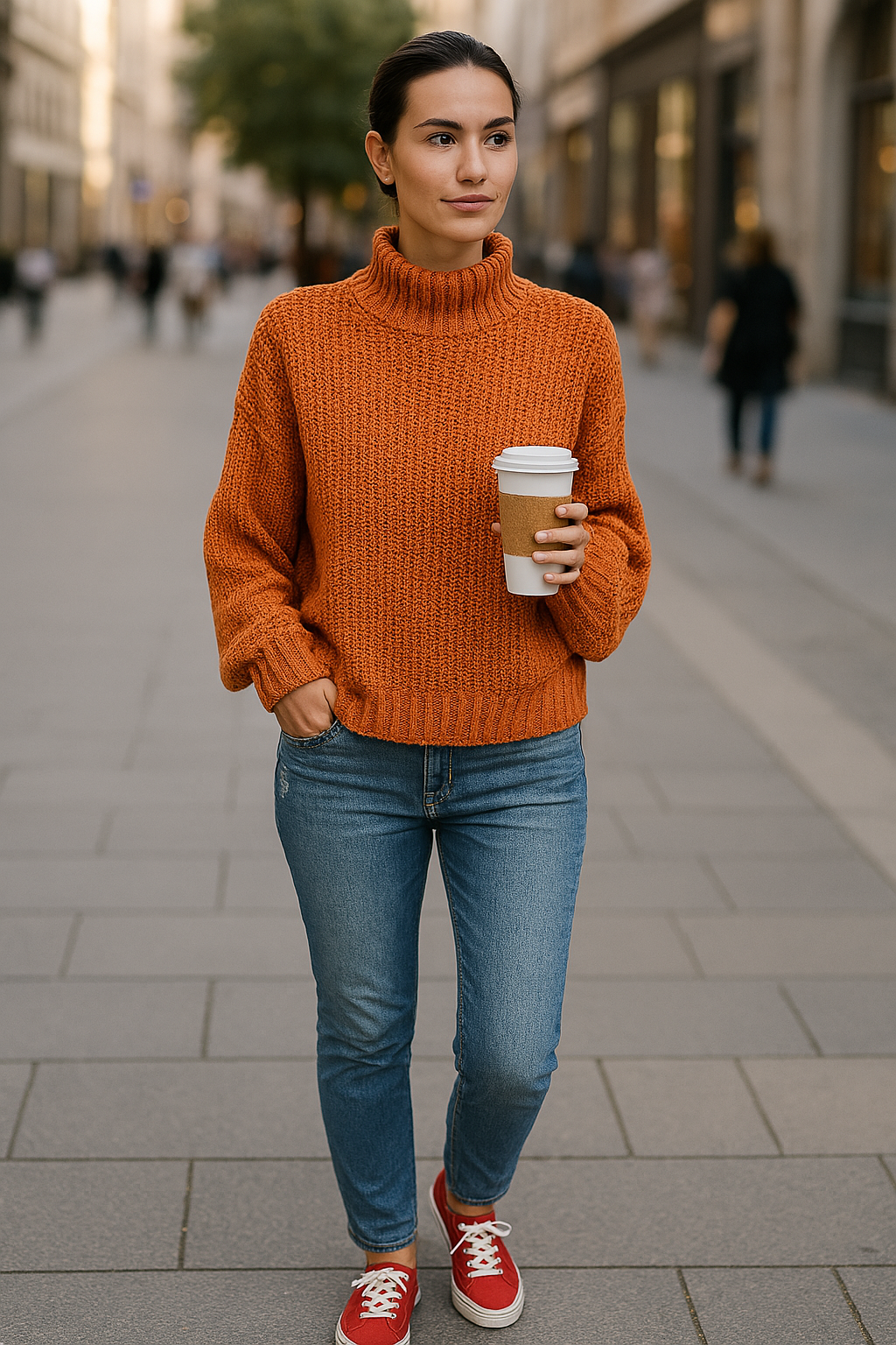 FREYA – Der skandinavische Strickpullover