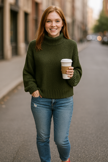 FREYA – Der skandinavische Strickpullover