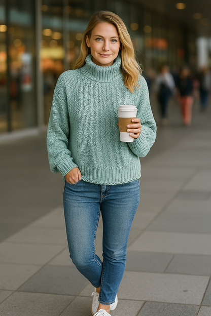 FREYA – Der skandinavische Strickpullover