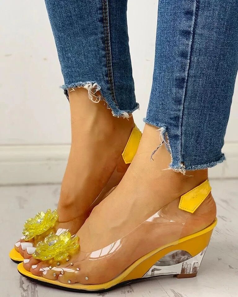 Max | Damen Sandalen – Bequeme Gelee-Schuhe für den Sommer, Stilvolle Sommerschuhe Damen-4