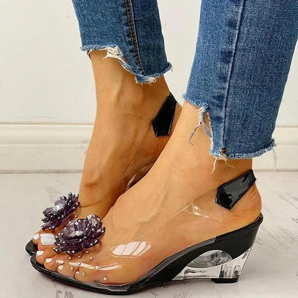Max | Damen Sandalen – Bequeme Gelee-Schuhe für den Sommer, Stilvolle Sommerschuhe Damen-6