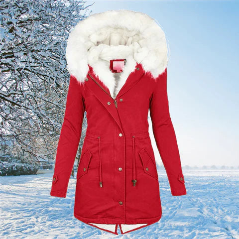 VICTORIA  - Winter Fellfutter Parka Jacke  Für Frauen