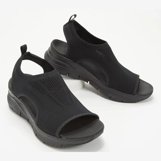 Max: Bequeme Damen Sandalen – Stilvolle Sommerschuhe für Jeden Anlass, Rutschfeste Sohle, Hochwertiges Kunstleder-3