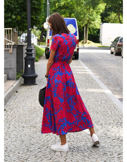 Anna's Elegantes Damenkleid – Atmungsaktives Sommerkleid für Damen, Bequem und Stilvoll für Jeden Anlass-6