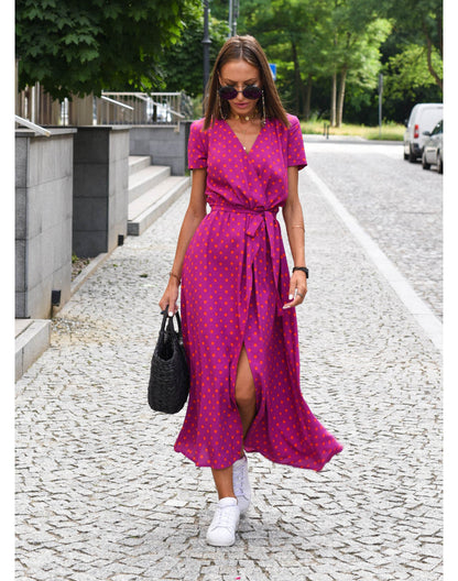 Anna's Elegantes Damenkleid – Atmungsaktives Sommerkleid für Damen, Bequem und Stilvoll für Jeden Anlass-3