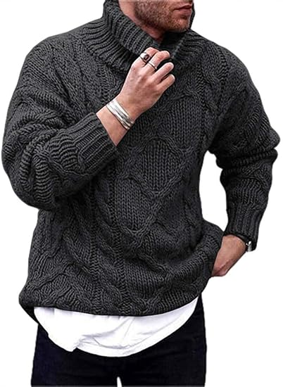 THEO – Eleganter Rollkragenpullover für Herren