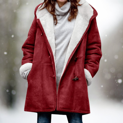 ISABELLA  - Fleece-Wildlederjacke