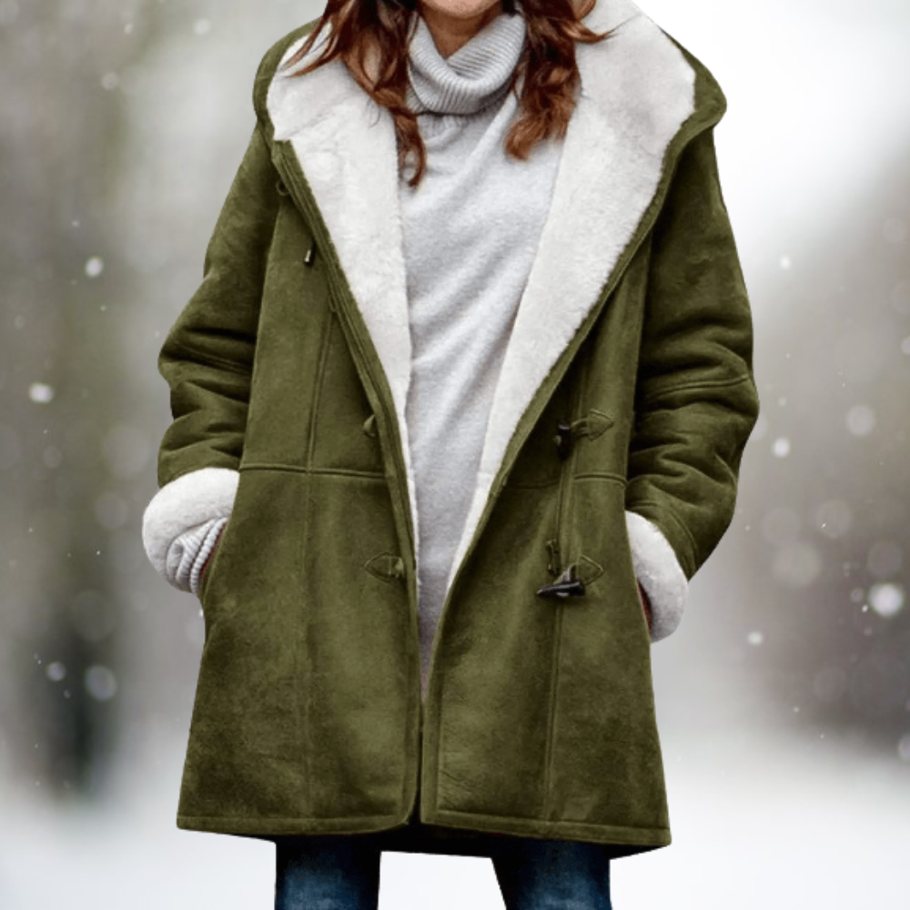 ISABELLA  - Fleece-Wildlederjacke