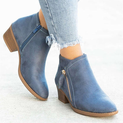 Ivy - Elegante Orthopädische Knöchelstiefel Für Frauen Mit Reißverschluss, Ideal Für Jeden Anlass 3