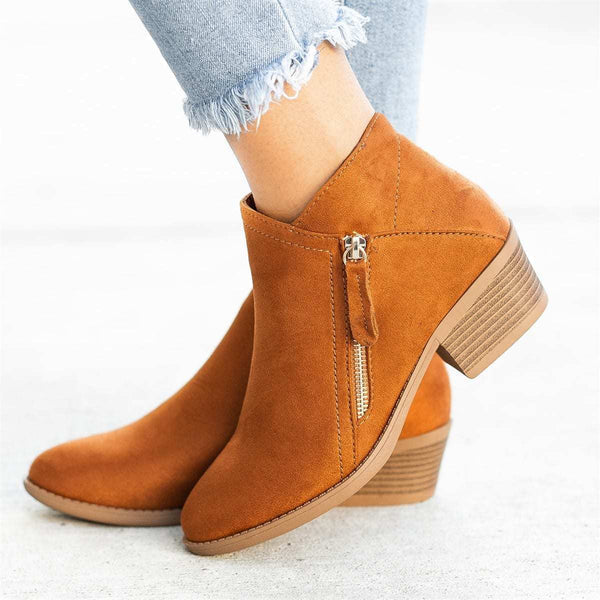 Ivy - Elegante Orthopädische Knöchelstiefel Für Frauen Mit Reißverschluss, Ideal Für Jeden Anlass 1