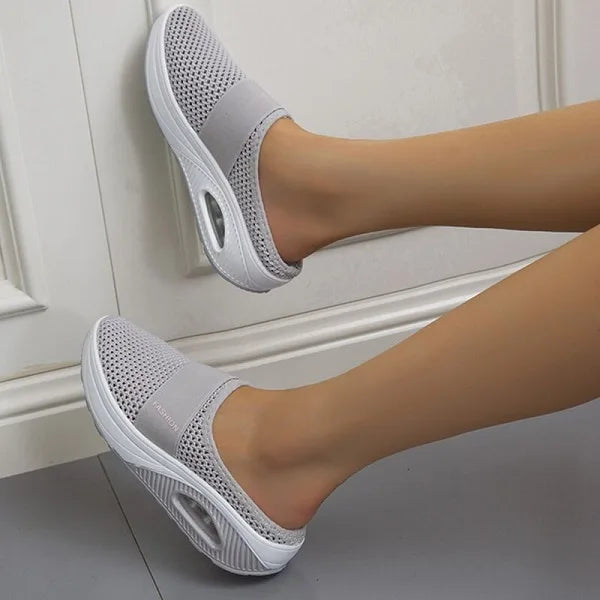 Wolff Damen Sandalen – Orthopädische Keilsandalen, Atmungsaktives Design, Slip-On, Sommerschuhe Damen-5