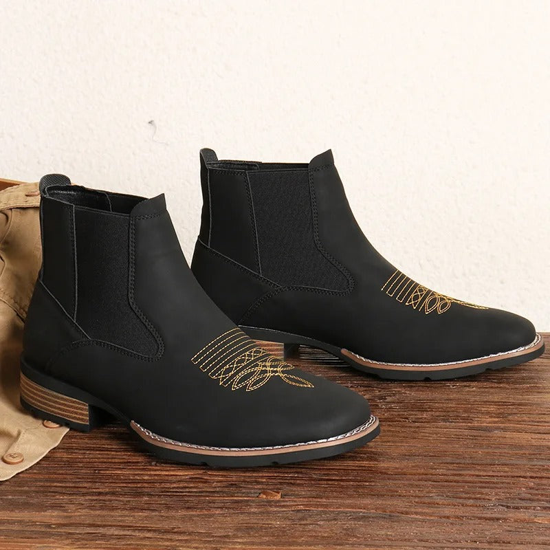 Max - El Paso Stiefel Für Herren Im Cowboy-Stil Mit Eleganter Chelsea-Form-3